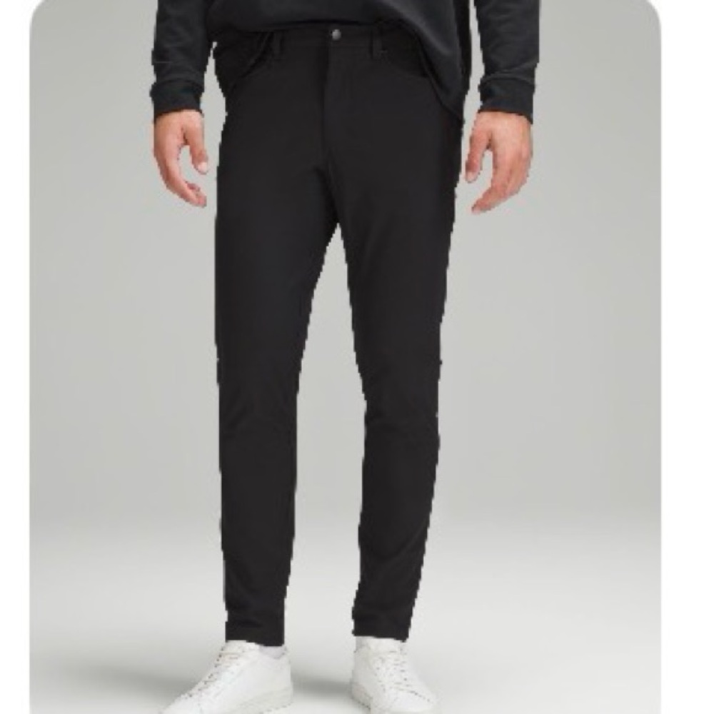 Commission Pant Slim 32”L BLK 34 Black Slim-Fit Pants
